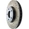 Centric Parts Sport Drilled/Slotted Brake Rotor, 127.20014R 127.20014R - alternate 2